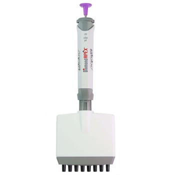 PIPETTE,DIAMONDAPEX,FULLY AUTOCLAVABLE,8-CHANNEL,ADJUSTABLE VOLUME,5 - 50UL,YELLOW (TIP GROUP B),EACH