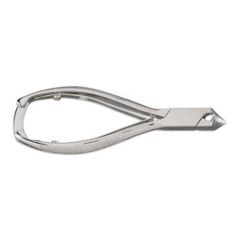 NAIL NIPPER,DOUBLE SPRING, ANGLED CONCAVE, 5.5",GERMAN