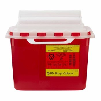 CONTAINER,SHARPS RED 5.4QT NXT GEN,EACH