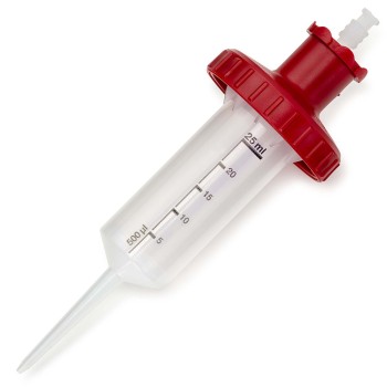DISPENSER TIP FOR REPEAT VOLUME PIPETTORS,25ML,WITH 4 ADAPTERS,100/BX