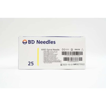 NEEDLE,SPINAL,QUINCKE,20GAX20-1/2IN,1/PKG