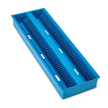 SLIDE DRAINING TRAY,ABS,BLUE,100-PLACE FOR UP TO 200 SLIDES,12/CS