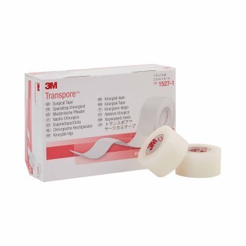 MEDICAL,TAPE,3M,TRANSPARENT,2X10YDS,PLASTIC,NONSTERILE,12/BX, Wound Care
