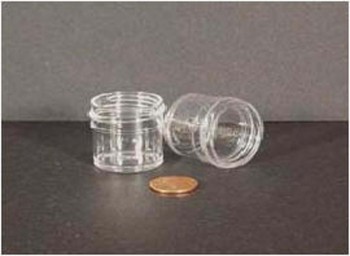 JAR,WIDE MOUTH,7.5ML (1/4OZ),PS,33MM OPENING,1 X 1",2783/CS