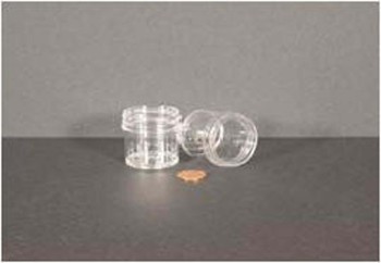 JAR,WIDE MOUTH,30ML (1OZ),PS,43MM OPENING,1 3/8 X 1 7/16",980/CS