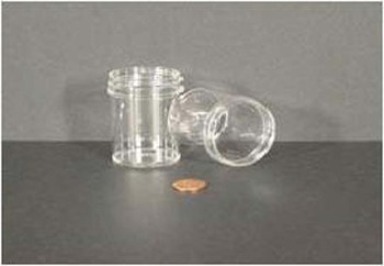 JAR,WIDE MOUTH,60ML (2OZ),PS,48MM OPENING,1 5/8 X 2 5/16",585/CS
