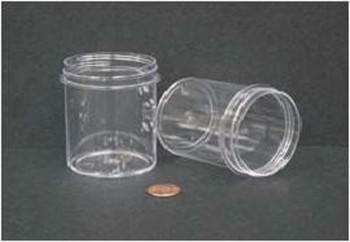JAR,WIDE MOUTH,120ML (4OZ),PS,58MM OPENING,1 15/16 X 2 5/8",280/CS