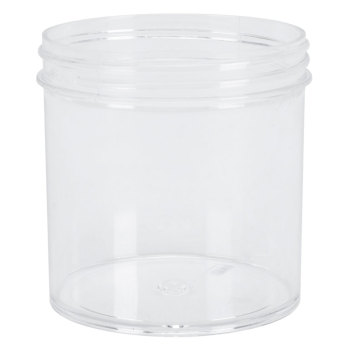CONTAINER,6OZ,WIDE MOUTH,W/CAPS,200/CASE