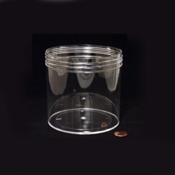 JAR,WIDE MOUTH,960ML (32OZ),PS,120MM OPENING,4 3/8 X 3 3/4",45/CS