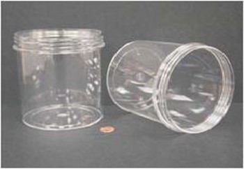 JAR,WIDE MOUTH,1200ML (40OZ),PS,120MM OPENING,4 3/8 X 5 1/16",30/CS