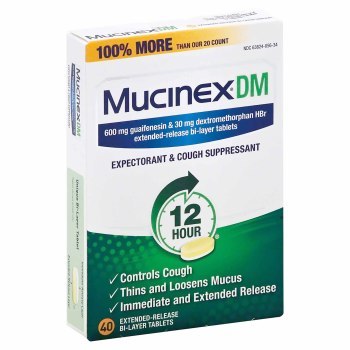 MUCINEX DM,TAB 600-30MG,40/CT