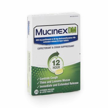 MUCINEX DM,TAB 600-30MG,20/BX