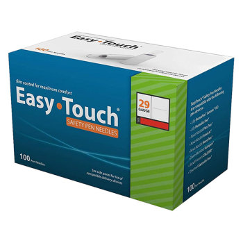 NEEDLES,PEN,SAFETY,EASYTOUCH,29GX3/16IN,100/BOX