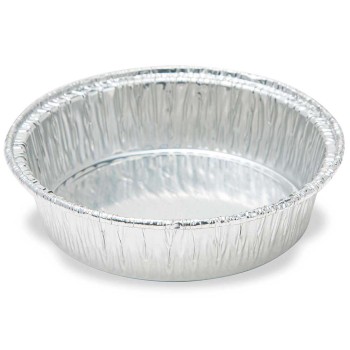 ALUMINUM WEIGH DISH,70MM OD,75ML,CRIMPED SIDE AND CURLED LIP,100/BX
