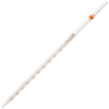 PIPETTE,SEROLOGICAL,GLOBE GLASS,10ML,CLASS A,TO DELIVER (TD),0.1 GRAD,6/BX