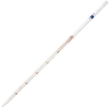 PIPETTE,SEROLOGICAL,GLOBE GLASS,5ML,TO DELIVER (TD),0.1 GRADUATIONS,6/BX