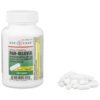 PAIN RELIEF XS,EXCEDRIN TAB,100/BOTTLE