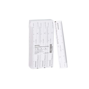 RULER,WOUND MEASURING PAPER 6",50/PAD