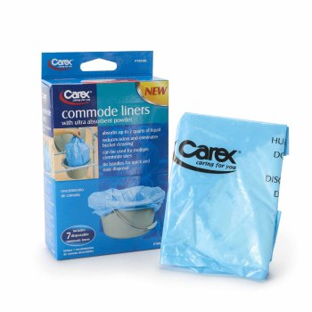 LINER, COMMODE,CAREXH,7/BX