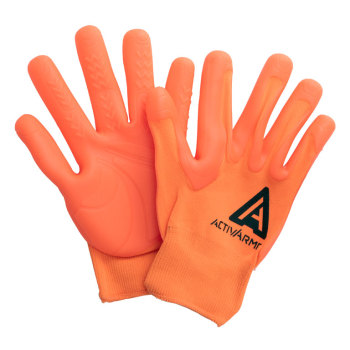 Ansell MadGrip 3000 Gloves, Size 9, Hi-Viz Orange, 97-301, Pair