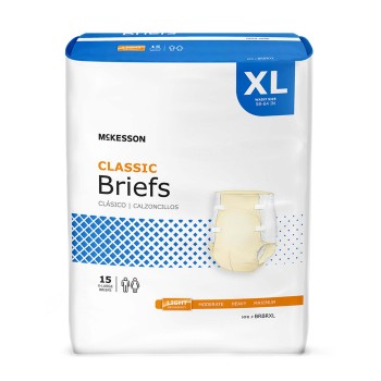 BRIEF,TAB CLSR CLASSIC XLG 59-64,15/BAG