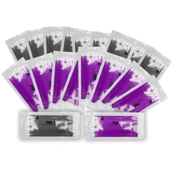 SUTURE,ABSORBABLE VARIETY PACK,NON-STERILE,25/PKG