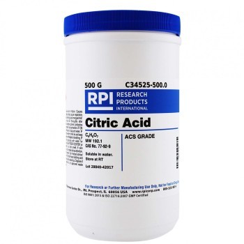 Citric Acid,ACS Grade,500 G