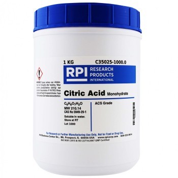 Citric Acid,Monohydrate,ACS Grade,1 KG