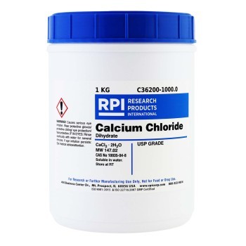 Calcium Chloride,Dihydrate,USP Grade,1 KG