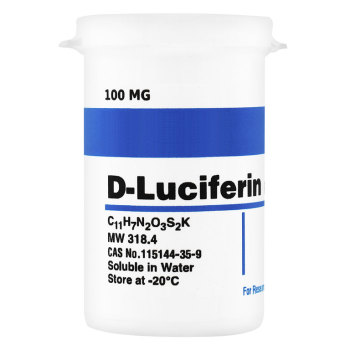 D-LUCIFERIN,POTASSIUM SALT,100MG,EACH