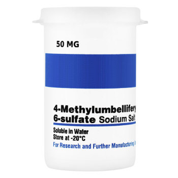 4-METHYLUMBELLIFERYL-B-D-GALACTOPYRANOSIDE-6-SULFATE,SODIUM SALT,50MG,EACH