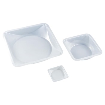DISH,WEIGHING,PLASTIC,SQUARE,20ML,PS,500 EA/CS