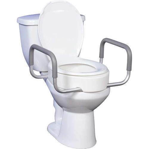SEAT,TOILET,REMOVABLE ARMS,,STANDARD