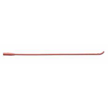 CATHETER,URETHRAL,REDRUBBER,COUDE,14F,EA