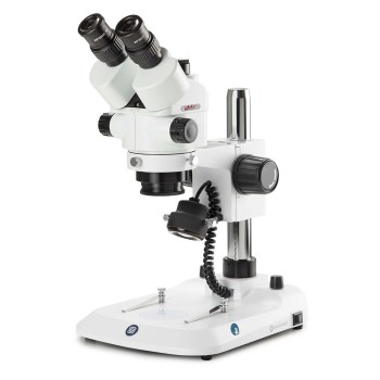 TRINOCULAR STEREO ZOOM MICROSCOPE STEREO,BLUE,0.7X TO 4.5X ZOOM OBJECTIVE,EACH