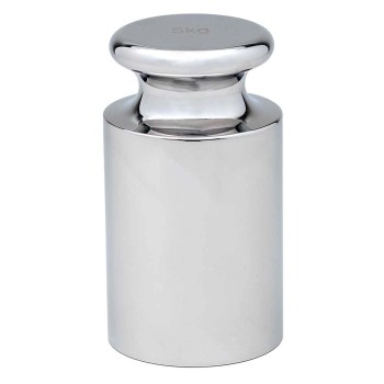CALIBRATION WEIGHT,5KG,OIML CLASS F2,INCLUDES STATEMENT OF ACCURACY,EACH