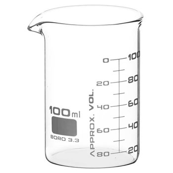 Large Glass Measuring Cup With Measurements - Heat Resistant For