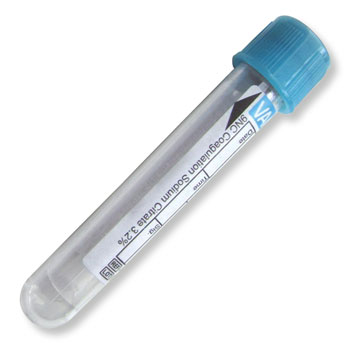 TUBE,BLOOD COLLECTION,3.2% CITRATE BLUE,50 EA/PK