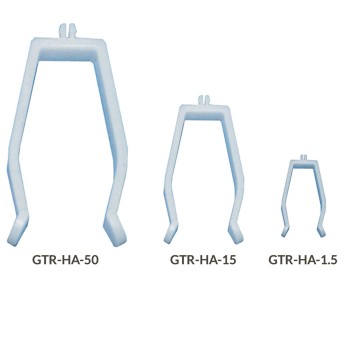 TUBE HOLDER CLIPS FOR USE WITH GTR-HA SERIES,12 EACH FOR 1.5/2.0ML MICROCENTRIFUGE TUBES,12/BG