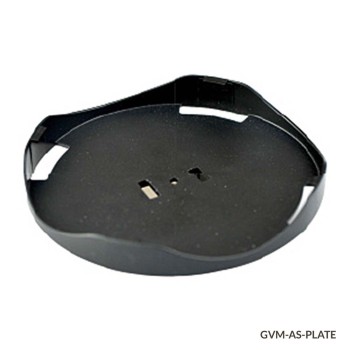 PLATE ADAPTER,ROUND,100MM,GVM SERIES,FOR USE W FOAM TUBE ADPTRS & DIMPLED PAD,EACH