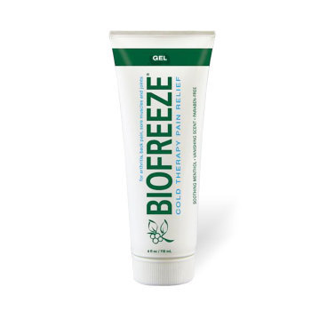 BIOFREEZE,PAIN RELIEF,TUBE,COLORLESS,4 FLOZ,EACH