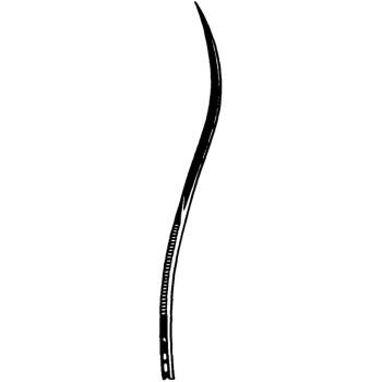 NEEDLES,DOUBLE CURVED,3-1/2",12/PK