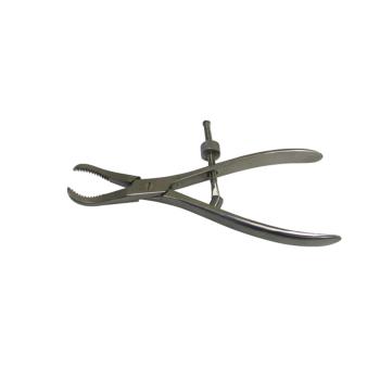 Forceps, reduction serrated jaws, 16cm