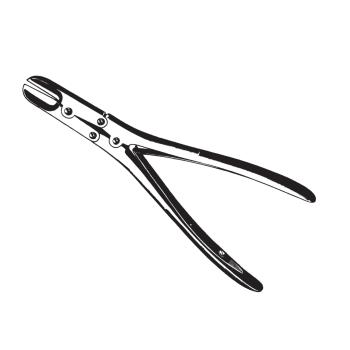 FORCEPS,RUSKIN-LISTON,5.5IN,DOUBLE,ACT,STRAIGHT,GERMAN,EACH