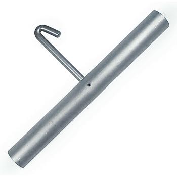 Handle, t-bar OB, stainless steel