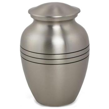 Urn,Classic Pewter urn-small