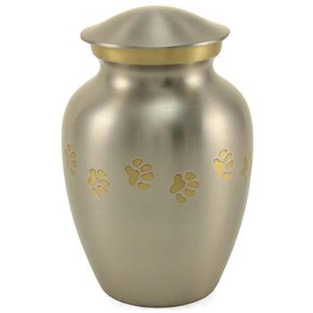 URN,CLASSIC,PAWPRINT,PEWTER,EXTRA SMALL