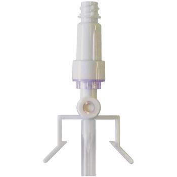 Syringe, needle-free, w/ multi-dose adapter + vent