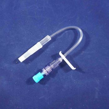 IV Ext. Set, 6", w/ needleless valve & luerslip