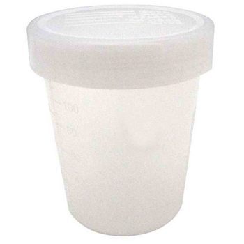 Container, specimen disposable, 4 oz, 100 non sterile